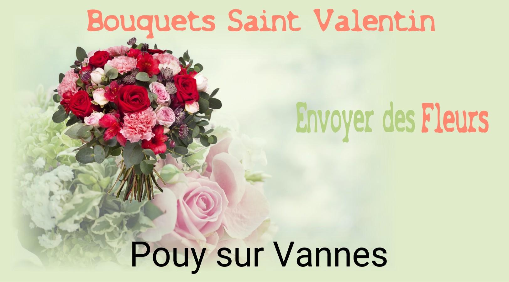 Roses de Saint-Valentin livrées à Pouy-sur-Vannes